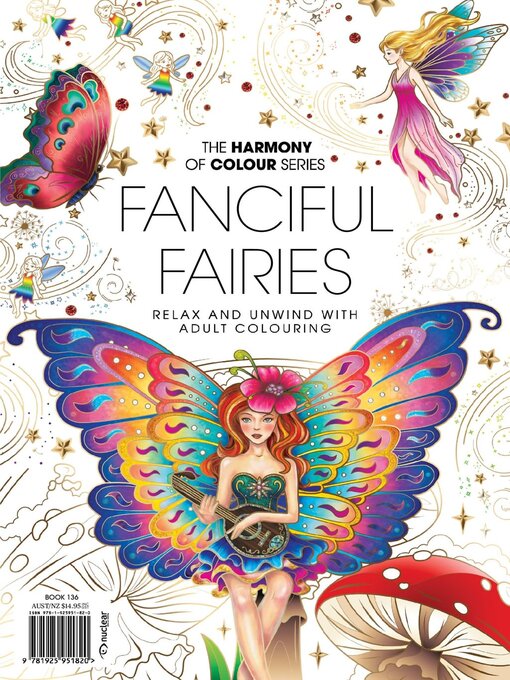 Cover image for Colouring Book: Fanciful Fairies 